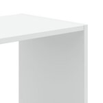 vidaXL Bibliothèque blanc 102x32x108 cm bois d'ingénierie