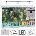 ProGarden Ensemble d'éclairage à LED de fête 20 ampoules 4 5 V