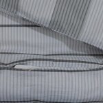vidaXL Ensemble de housse de couette Gris 240x220 cm Coton