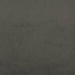 vidaXL Cadre de lit Gris foncé 180 x 200 cm Velours