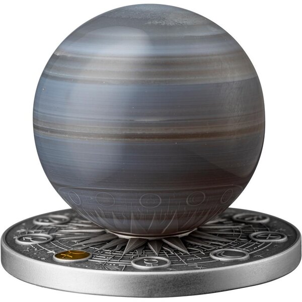 Pièce de monnaie en Argent 10 Cedis g 62.2 (2 oz) Millésime 2025 Solar System VENUS