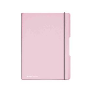 Cahier My Flex 2 x A4 40 feuilles Couv Rose Translucide HERLITZ
