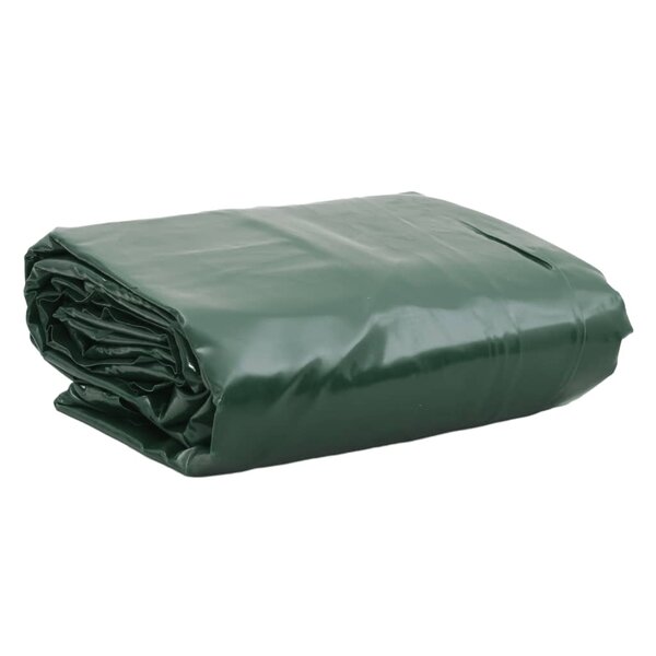 vidaXL Bâche vert 1x2 5 m 650 g/m²