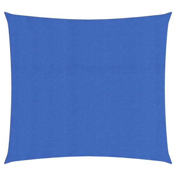 vidaXL Voile d'ombrage 160 g/m² carré bleu 3x3 m PEHD