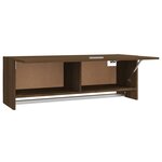 vidaXL Garde-robe Chêne marron 100x32 5x35 cm Bois d'ingénierie