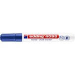 Marqueur craie liquide 4095 bleu 2-3 mm EDDING
