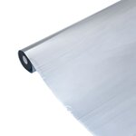 vidaXL Films solaires 3 Pièces effet réfléchissant statique argenté PVC