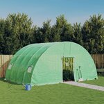 vidaXL Serre avec cadre en acier vert 24 m² 6x4x2 85 m