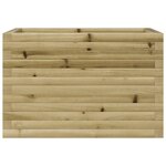 vidaXL Jardinière 70x40x45 5 cm bois de pin imprégné