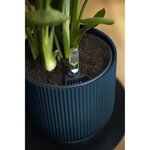 Pot de fleurs Rond VIBES - Plastique - Ø 22 - Bleu Foncé