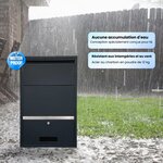 Boîte aux lettres à colis - ParcelXL® - Boîte à colis - Autonome - Boîte aux lettres suspendue - Courrier & Colis