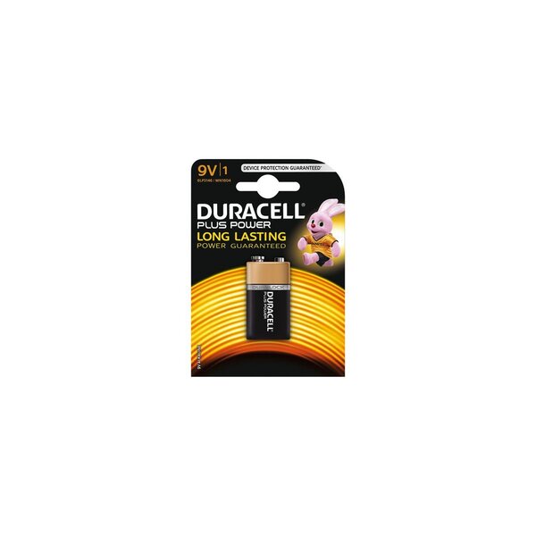 Piles Alcalines Blister 1 * 6lr61 - 9v Duracell - Mn1604b1