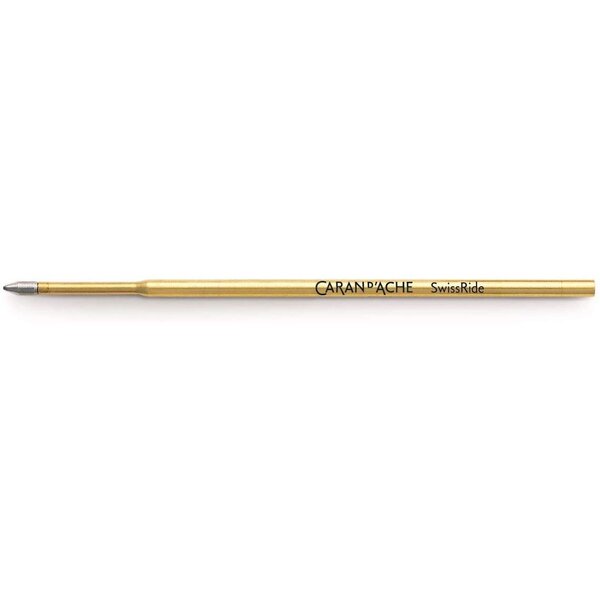 Mine pour stylo à bille swissride pointe moyenne noir caran d'ache