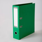 Lot de 100 classeurs a4 class'hic vert haut de gamme - dos 8 cm - marque enveloppebulle