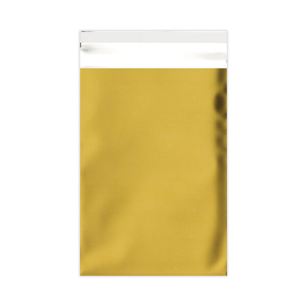 Lot de 50 sachet alu mat doré 250x180 mm