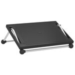 vidaXL Repose-pied Noir 45x40x13 5 cm