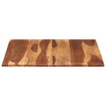vidaXL Dessus de table bois massif d'acacia 15-16 mm 70x80 cm