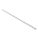 Boite 25 Reliures Spirales Plastique 6mm - Blanc - Exacompta