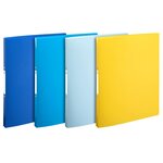 Classeur 2 Anneaux 15mm Polypropylène Recyclé Beeblue - A4 - Couleurs Assorties - X 20 - Exacompta