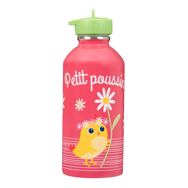 Gourde Inox Enfant - Petit Poussin - Draeger paris