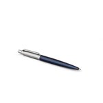 Stylo bille rétractable Jotter Pte Moyenne Bleu Waterloo attributs chromés Encre bleue PARKER