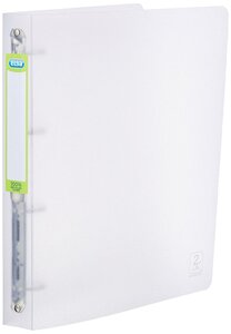 Classeur 4 Anneaux 2nd LIFE A4+ PP Dos de 40 mm Translucide Incolore ELBA