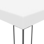 vidaXL Tonnelle de jardin 6 x 3 m Blanc