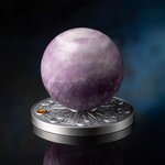Pièce de monnaie en Argent 10 Cedis g 62.2 (2 oz) Millésime 2024 Solar System MERCURY