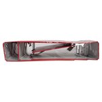 Lot De 3 Classeurs À Levier - Dos De 80mm - Format À Classer A4 - Extérieur En Polypropylène / Intérieur En Papier - Rouge - X 4 - Exacompta