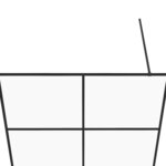 vidaXL Paroi de douche avec verre ESG transparent 140x195 cm Noir