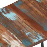 vidaXL Chaises à manger lot de 6 bois de récupération solide