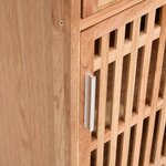 vidaXL Ensemble de meubles de salle de bain 5 Pièces bois massif de noyer