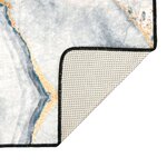 vidaXL Tapis lavable multicolore 80x300 cm antidérapant