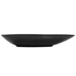 vidaXL Évier triangulaire Céramique Noir 645 x 455 x 115 mm
