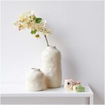 Branche de cerisier blanc en fleur - 57 cm