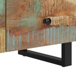 vidaXL Meuble TV 70x33x46 cm Bois massif de récupération