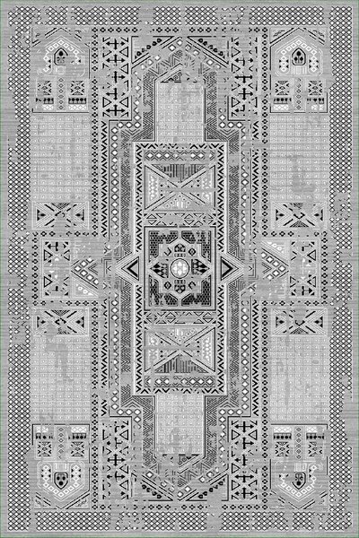 Tapis de salon EDFOU 300 x 400 cm - Gris