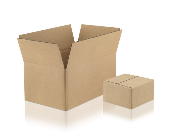 Lot de 5 cartons double cannelure 2w-34h format 250 x 250 x 250 mm