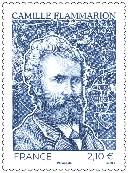 Timbre - Camille Flammarion - Lettre Internationale