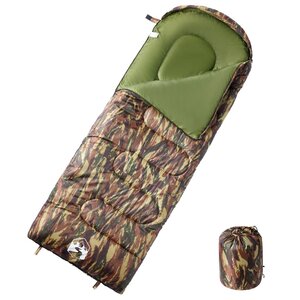 vidaXL Sac de couchage pour adultes camping 3-4 saisons