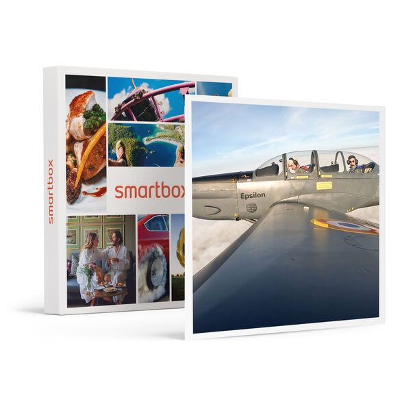 SMARTBOX - Coffret Cadeau Vol en avion militaire emblématique avec voltiges de 25 min près de Paris -  Sport & Aventure