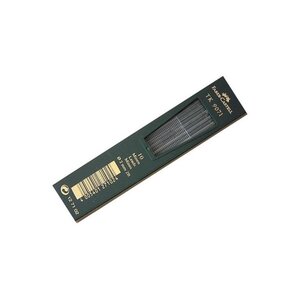 Boite de 10 mines TK 9071 2 mm 2B Noir foncé FABER-CASTELL