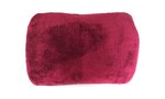 Grand plaid uni 200 x 220 cm - Rouge