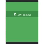 Cahier broché 192 pages 5x5 papier 70 g  couverture en carte  format 24 x 32 cm CONQUERANT