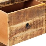 vidaXL Meuble TV 120x30x40 cm Bois de manguier brut