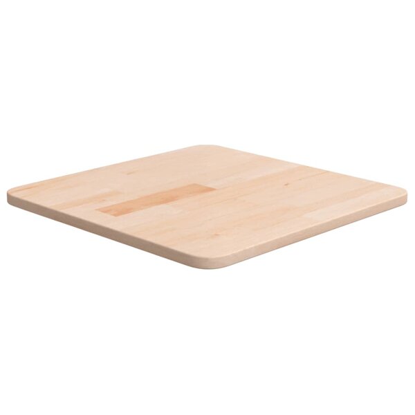 vidaXL Dessus de table carré 40x40x1 5 cm Bois chêne massif non traité