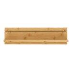 Etagère murale bambou naturel 45 x 10 x 12 cm