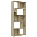 vidaXL Bibliothèque Chêne sonoma 67x24x161 cm Bois d'ingénierie