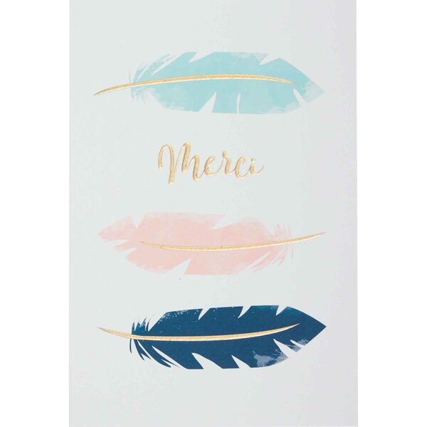 Carte merci plumes - draeger paris