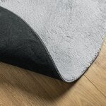 vidaXL Tapis Gris 120x170 cm Polyester Antidérapant